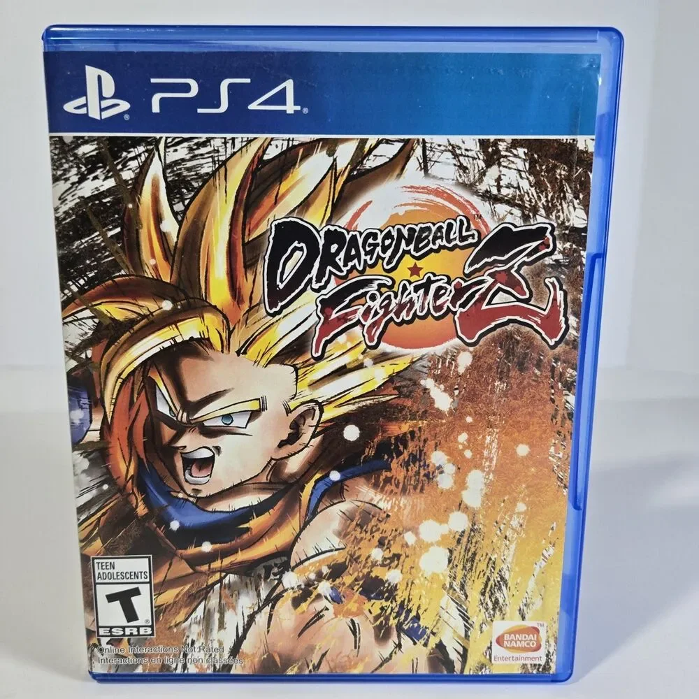 Dragon Ball FighterZ PS4 Sony PlayStation 4 2018 Bandai Namco Case & Disc